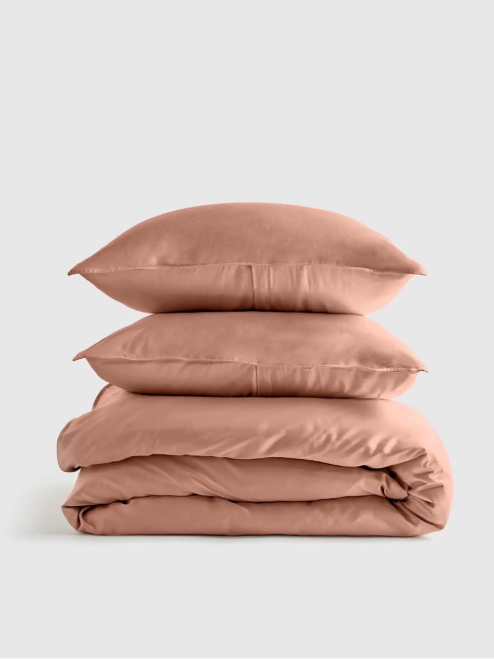 Quince Bamboo Duvet Cover in Clay King/Cal King 513 1 piece